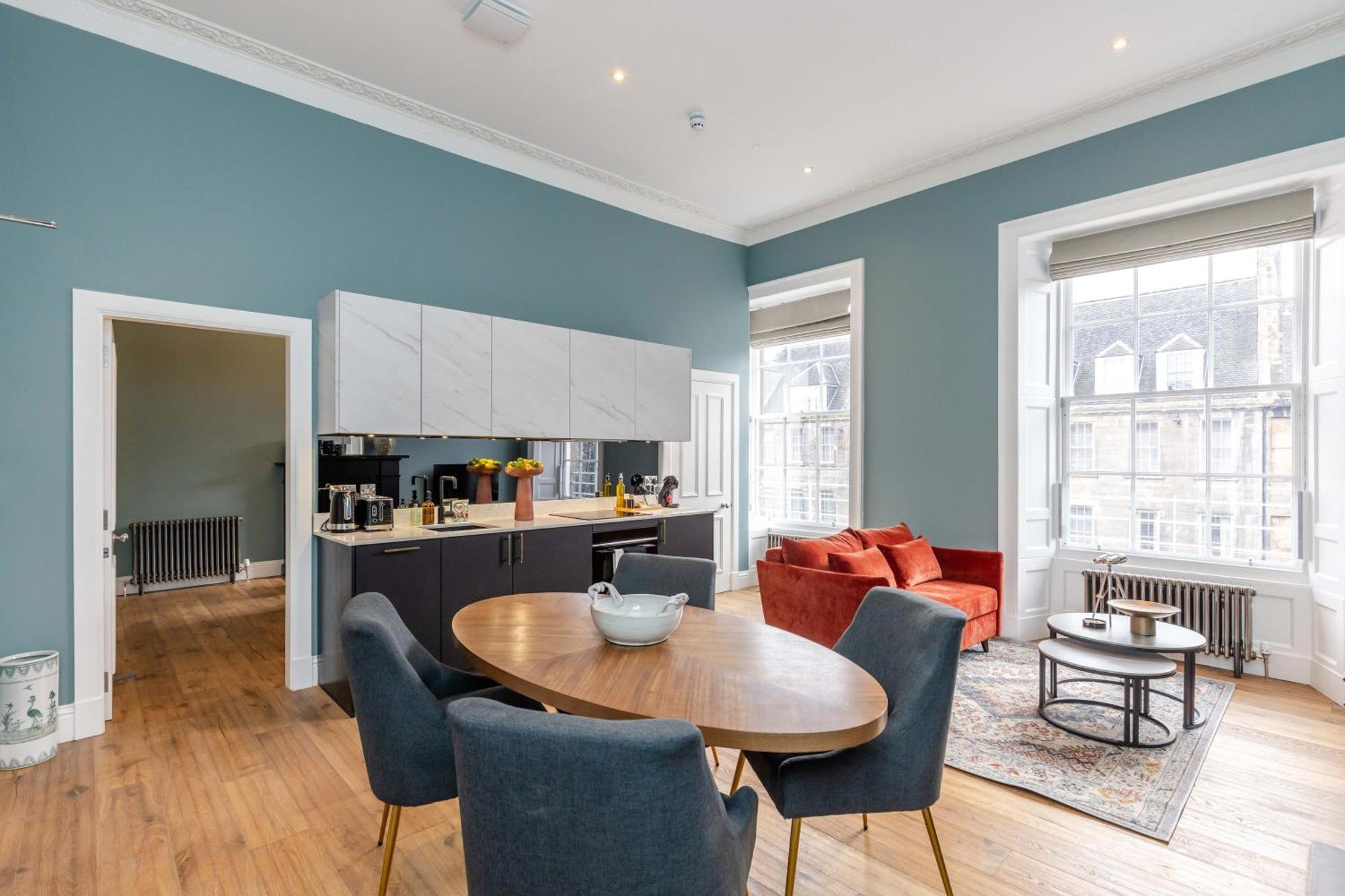 Dragon Suites Luxury Apartments At 9 Albyn Place Edimburgo Exterior foto