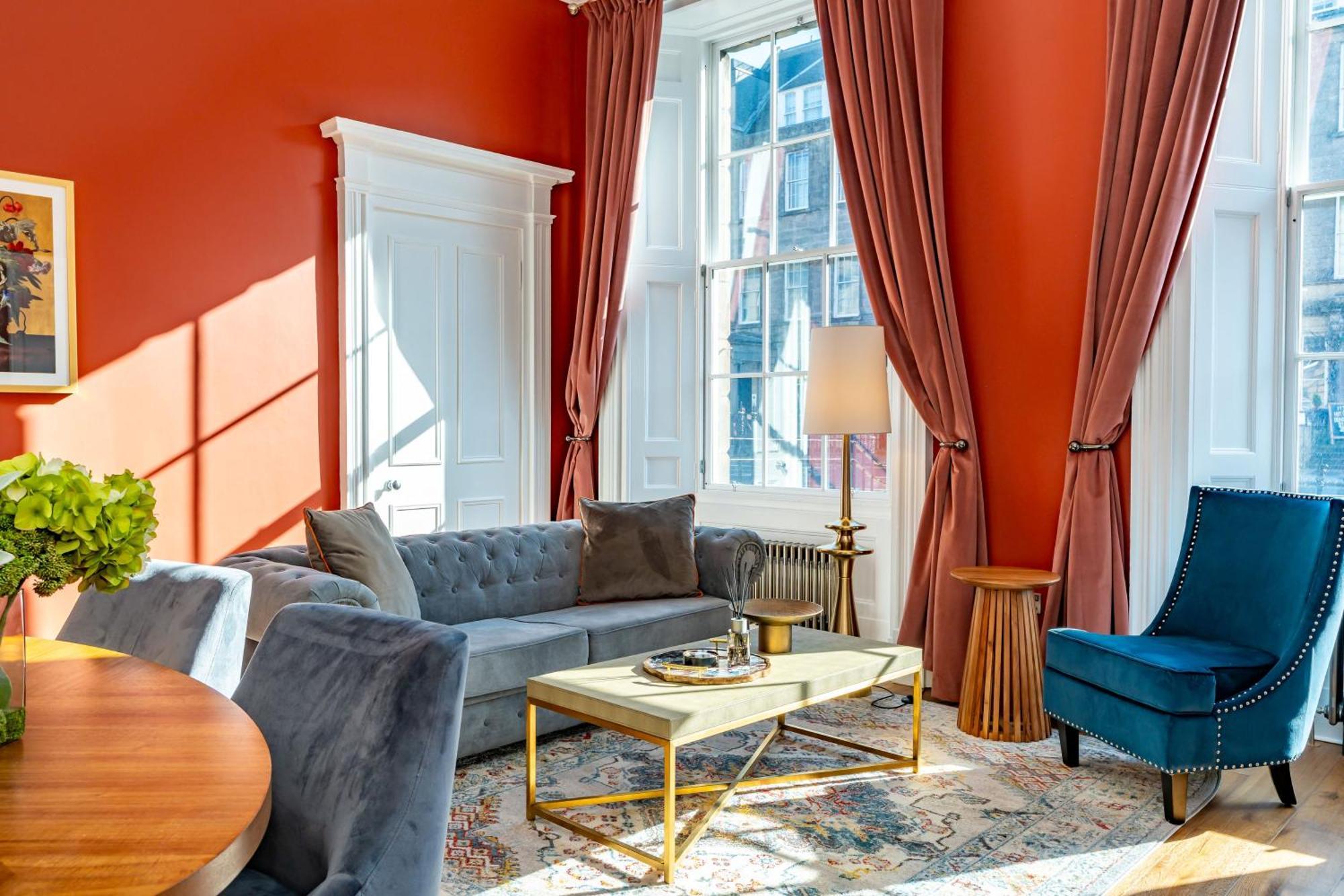 Dragon Suites Luxury Apartments At 9 Albyn Place Edimburgo Exterior foto